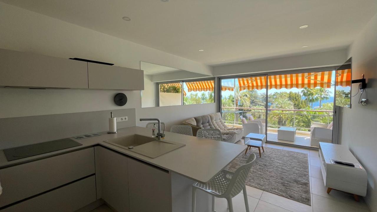 Appartement 2 Chambres Vue Mer Panoramique, Proche Croisette Cannes Vallauris Zewnętrze zdjęcie