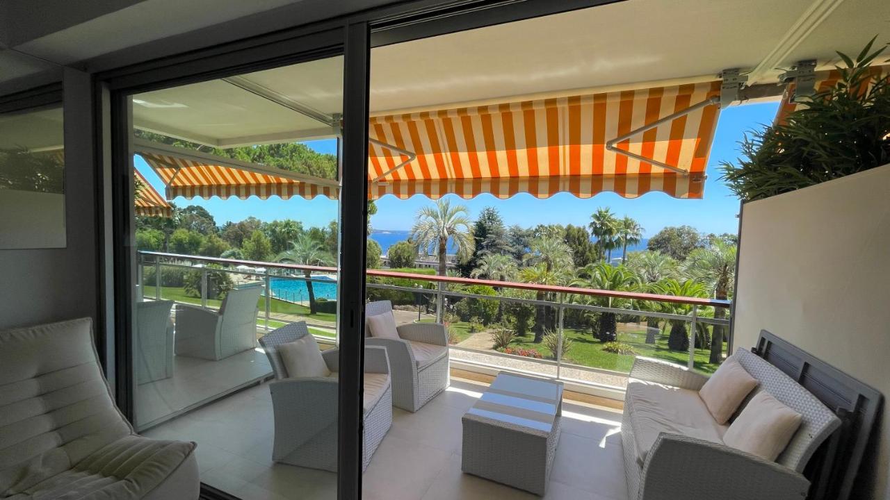 Appartement 2 Chambres Vue Mer Panoramique, Proche Croisette Cannes Vallauris Zewnętrze zdjęcie
