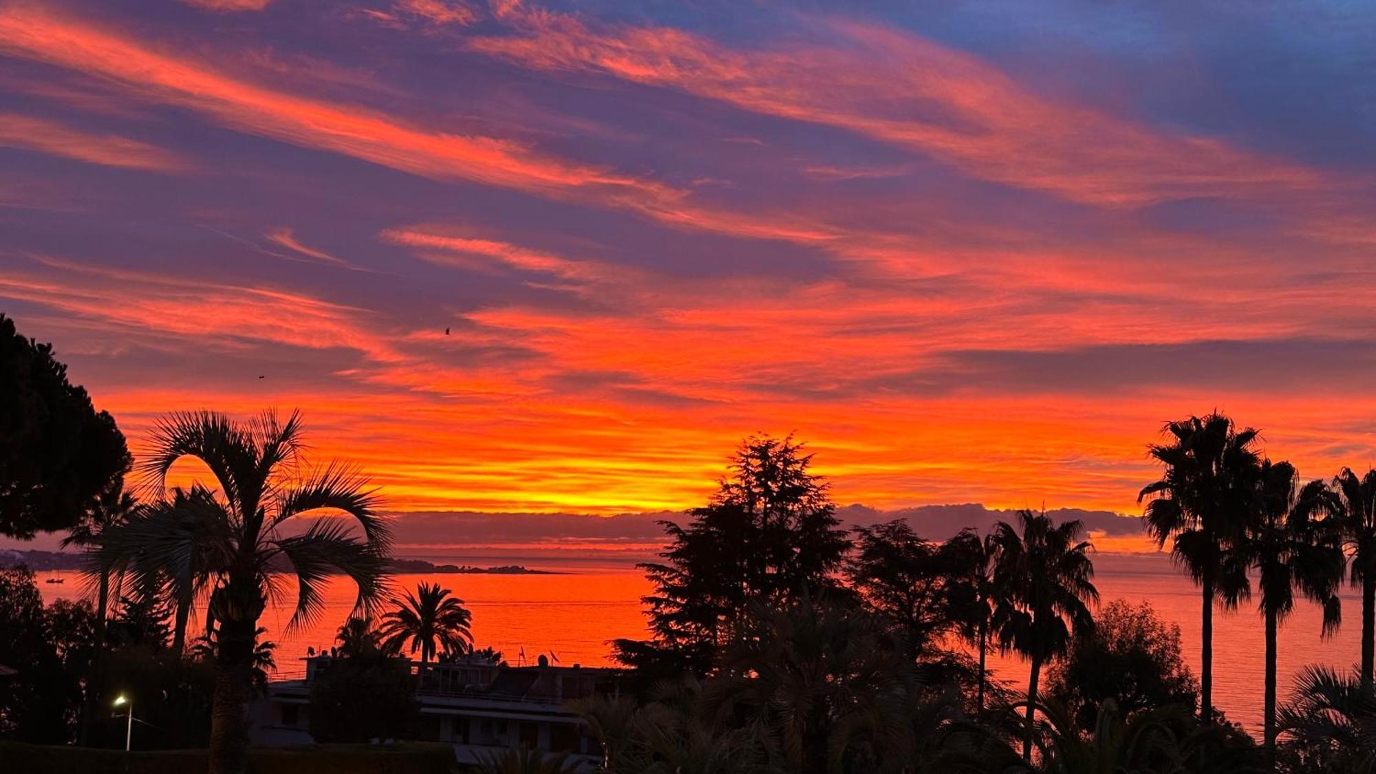 Appartement 2 Chambres Vue Mer Panoramique, Proche Croisette Cannes Vallauris Zewnętrze zdjęcie