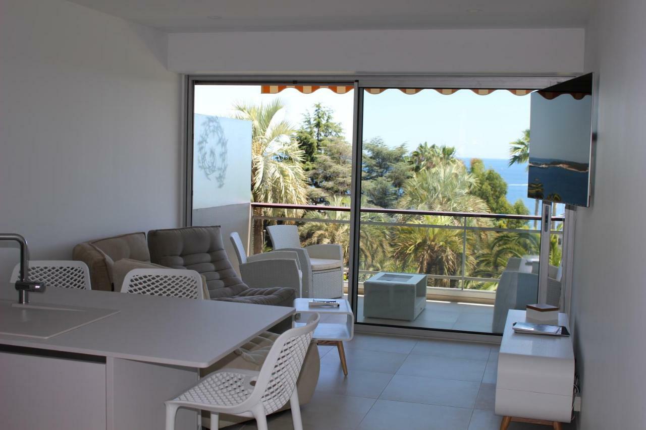 Appartement 2 Chambres Vue Mer Panoramique, Proche Croisette Cannes Vallauris Zewnętrze zdjęcie